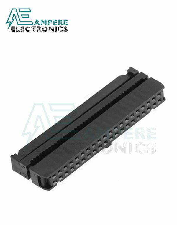 FC-40 Female IDC Connector with Strain Relief