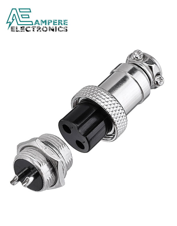 GX16 Metal Panel Connector