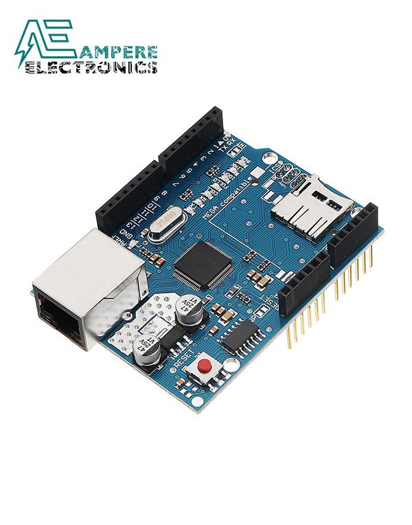 W5100 Ethernet Shield For Arduino Uno
