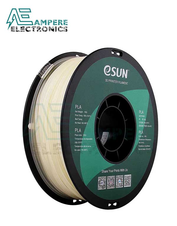 eSUN Natural Color 3d Printer Filament PLA 1.75mm - 1kg/Roll